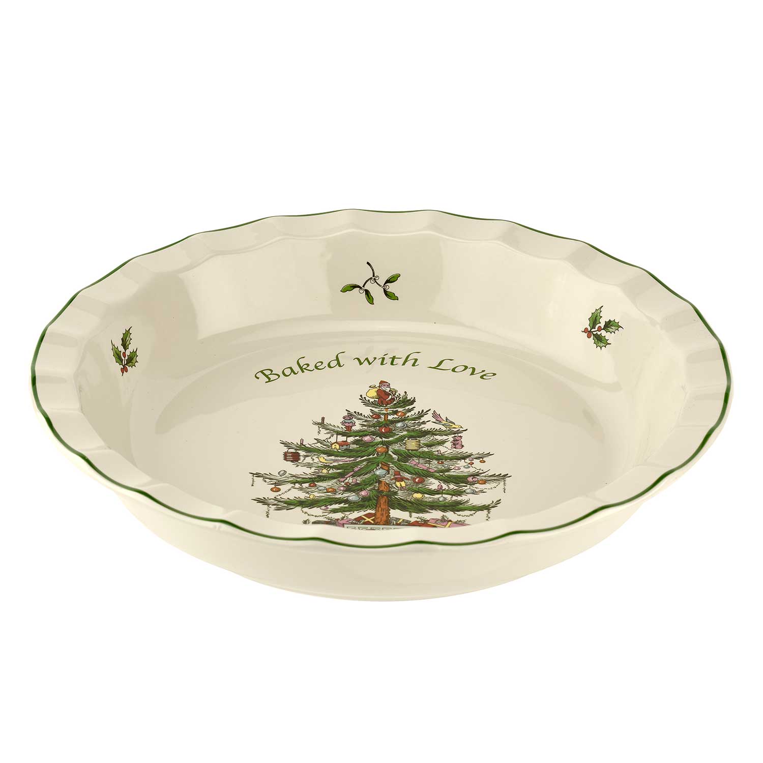 Christmas Tree Pie Dish Baked With Love image number null